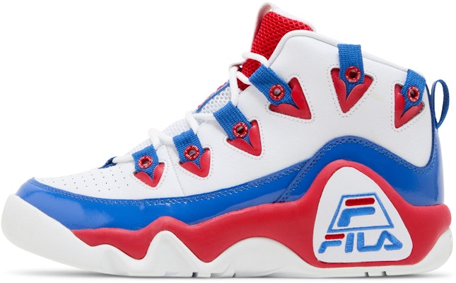 FILA Grant Hill 1 'Putih Merah Biru' 1BM01288-125 Lookbook FILA Grant Hill 1 'Putih Merah Biru' 1BM01288-125
