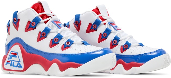 FILA斐樂 Grant Hill 1 舒適百搭 中筒 籃球鞋 男款 白色 Cheap FILA斐樂 Grant Hill 1 舒適百搭 中筒 籃球鞋 男款 白色