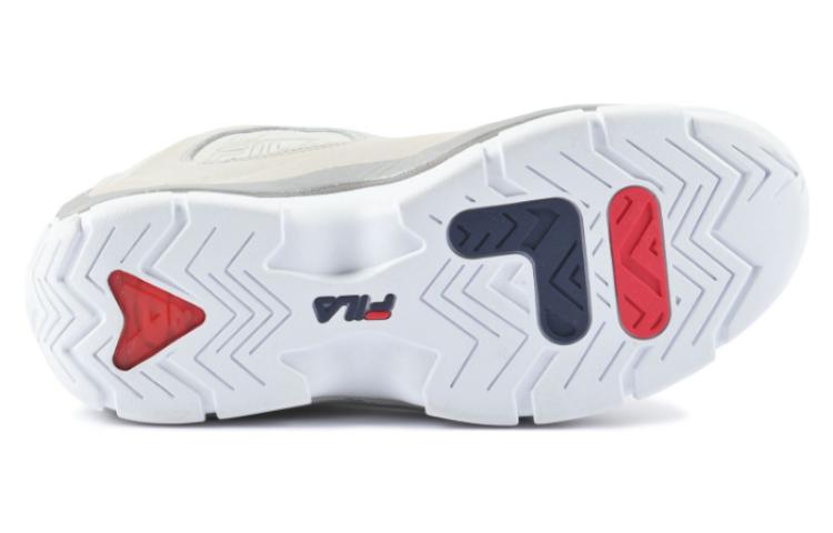 Shop FILA斐樂 Grant Hill 2 防滑耐磨 高筒 復古籃球鞋 男女皆適 灰色