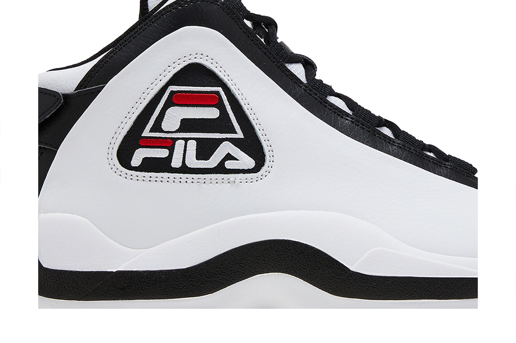 Lookbook FILA Grant Hill 2 '白色 黑色 紅色' 1BM00639-113