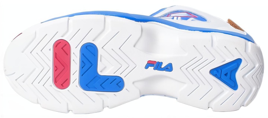 FILA Grant Hill 2 'Putih Biru' Sneakers 504797993-01B Lookbook FILA Grant Hill 2 'Putih Biru' Sneakers 504797993-01B