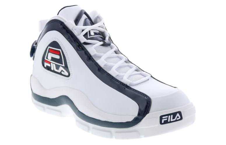 Lookbook FILA Grant Hill 2 白色舒适中帮篮球鞋 1BM01091125