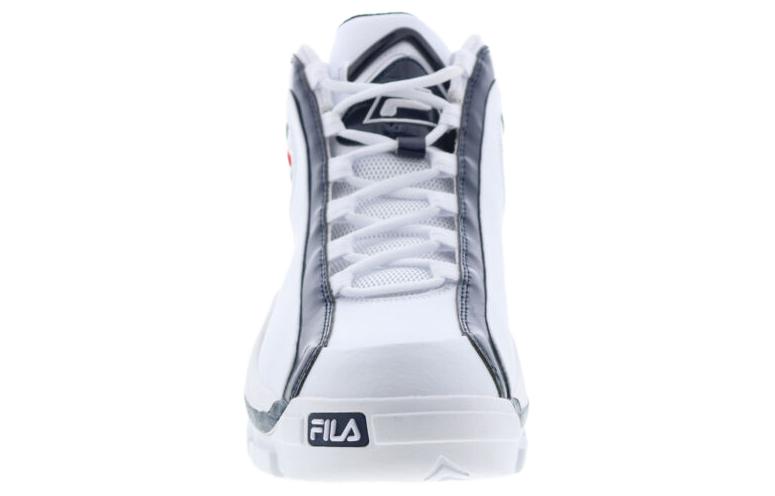 Shop FILA Grant Hill 2 白色舒适中帮篮球鞋 1BM01091125