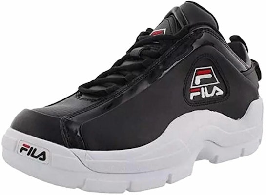 FILA Grant Hill 2 Low 'Hitam' Sneakers 1BM00609-014 Lookbook FILA Grant Hill 2 Low 'Hitam' Sneakers 1BM00609-014