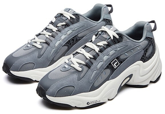 Kasut Sukan FILA Low Tops Kelabu F12M111117FMC Lookbook Kasut Sukan FILA Low Tops Kelabu F12M111117FMC