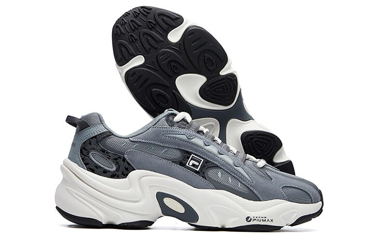 Details for Kasut Sukan FILA Low Tops Kelabu F12M111117FMC