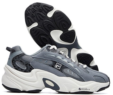 Kasut Sukan FILA Low Tops Kelabu F12M111117FMC Details for Kasut Sukan FILA Low Tops Kelabu F12M111117FMC