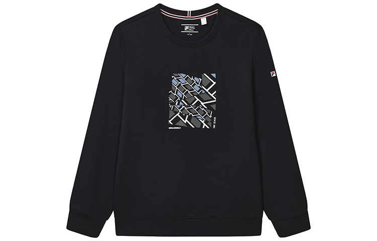 FILA Graphic Print Casual Crewneck Sweatshirt Legendary Blue F11M231205F-NV
