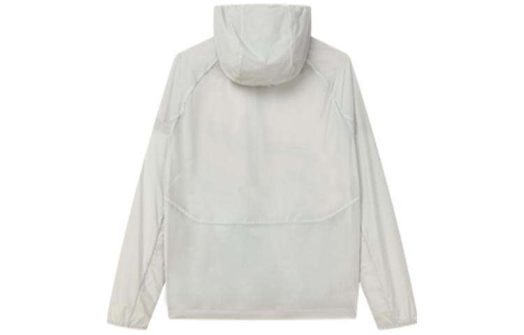 Lookbook FILA 灰色Logo連帽拉鍊織布外套 F11M227702F-GY