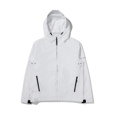 FILA Grey Solid Color Zip-Up Hoodie Jacket FS2JKE1201M-OWH