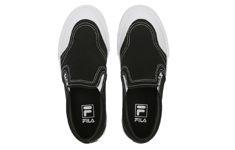 Lookbook FILA Guard Slip-On Canvas ''Édition Coréenne - Noir et Blanc'' 1XM01164_013
