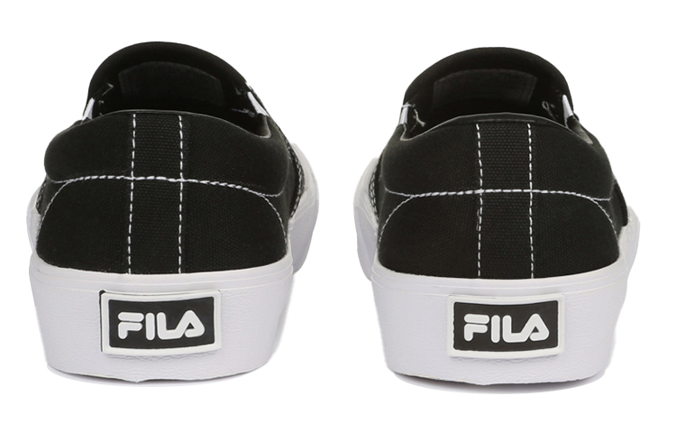 Shop FILA Guard Slip-On Canvas ''Édition Coréenne - Noir et Blanc'' 1XM01164_013