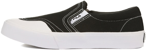 FILA Guard Slip-On Canvas 'Korean Edition - Black and White' 1XM01164_013 FILA Guard Slip-On Canvas 'Korean Edition - Black and White' 1XM01164_013