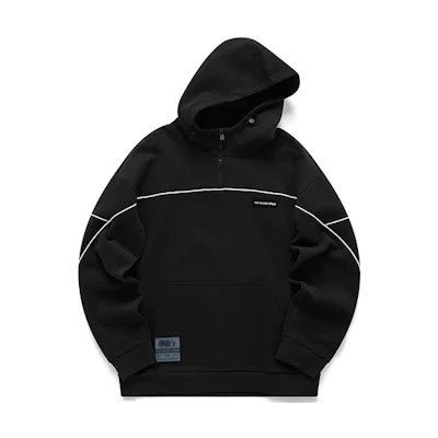 FILA Half-Zip Black Casual Sweatshirt Style T11M041211F-BK