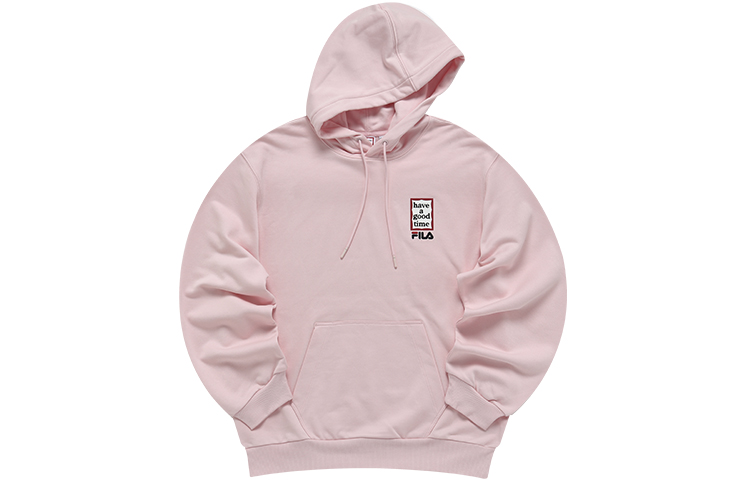 Lookbook FILA Have A Good Time 情侶款粉紅連帽衫 Blushing Bride Pink F11U149207F-PK