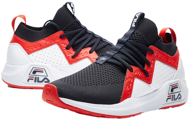 FILA Heritage-FHT 'Black Red White' F12M821115FNR Shop FILA Heritage-FHT 'Black Red White' F12M821115FNR