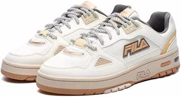 Order FILA斐樂 Heritage-FHT 籃球休閒舒適透氣 防滑耐磨 低筒 滑板鞋 男款 奶白黃