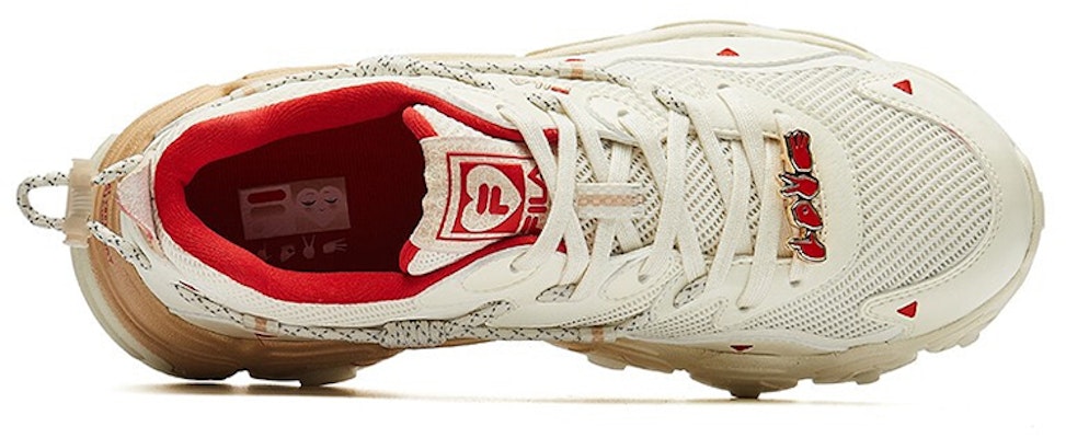 FILA Heritage-FHT Dad Shoes Beige/White F12M124166FSW Lookbook FILA Heritage-FHT Dad Shoes Beige/White F12M124166FSW