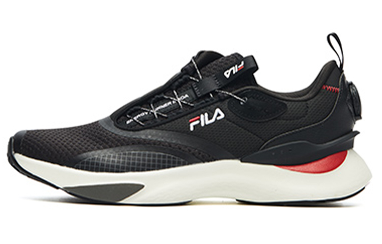 FILA Heritage-FHT Low-Top Black/Red A12M132208FBK