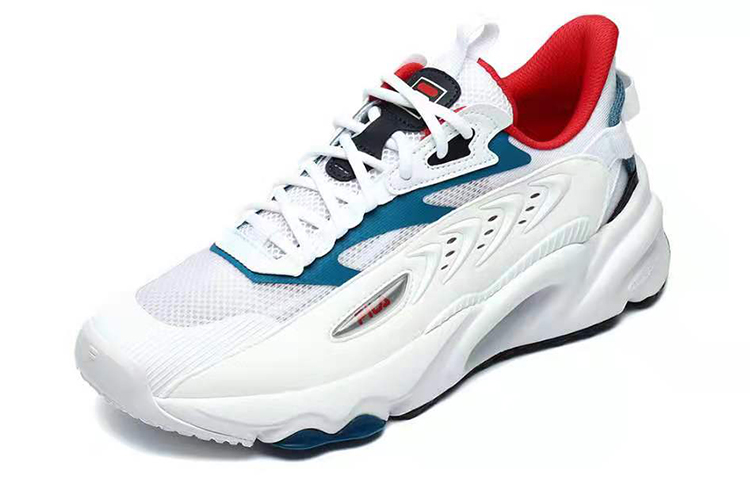 Order FILA Heritage-FHT Low-Top Weiß/Blau Schuhe F12M131103FWB