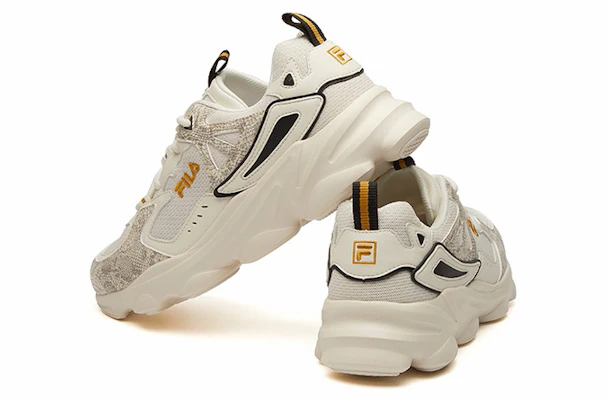 휠라 헤리티지 FHT 로우 '크림 화이트' F12M041110FFG Shop 휠라 헤리티지 FHT 로우 '크림 화이트' F12M041110FFG