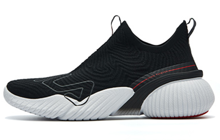 FILA Heritage-FHT Mid Black/Red A12M132102FBK