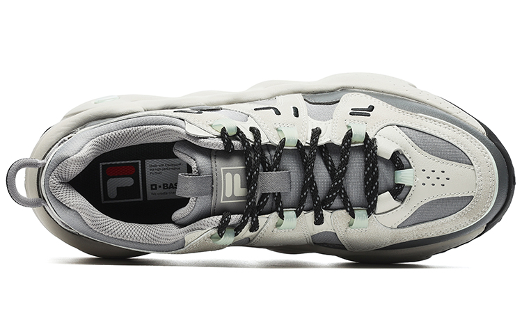 Lookbook FILA斐樂 休閒舒適 低筒 復古籃球鞋 男款 鈦灰