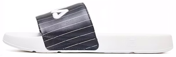 FILA Heritage Beach wedges slippers Black/White F12M024610FNW FILA Heritage Beach wedges slippers Black/White F12M024610FNW