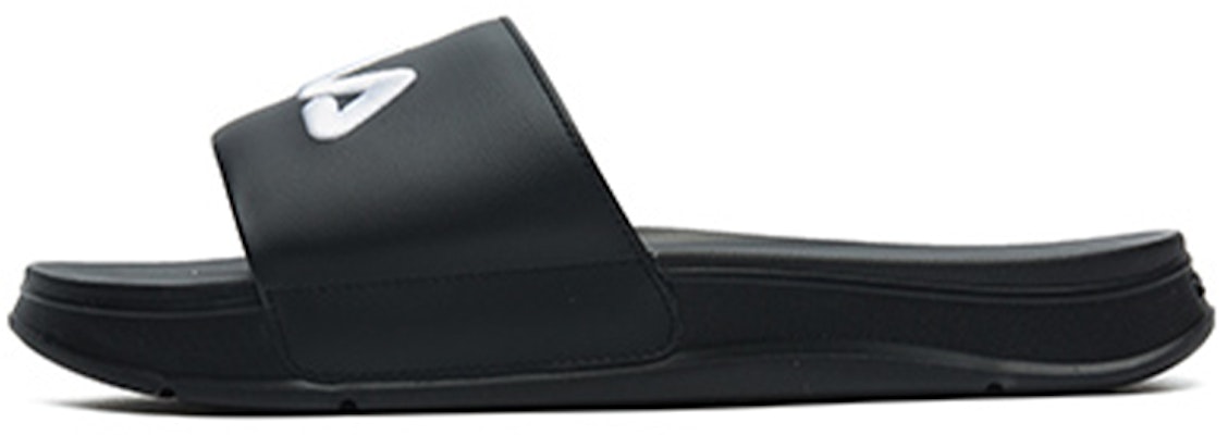 FILA Heritage FHT 'Black Platform Slides' F12M124623FBK Buy FILA Heritage FHT 'Black Platform Slides' F12M124623FBK