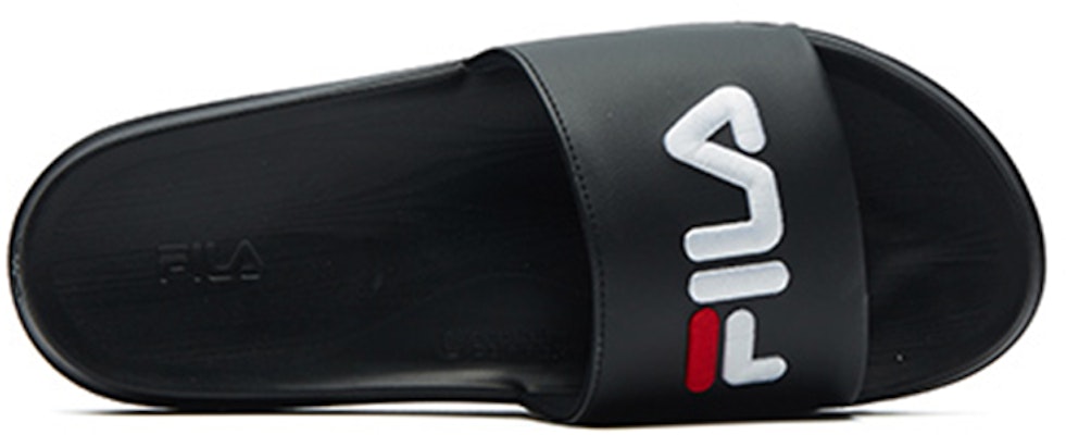 FILA Heritage FHT 'Black Platform Slides' F12M124623FBK Lookbook FILA Heritage FHT 'Black Platform Slides' F12M124623FBK