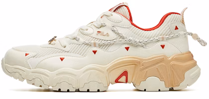 FILA Heritage-FHT Dad Shoes Beige/White F12M124166FSW FILA Heritage-FHT Dad Shoes Beige/White F12M124166FSW