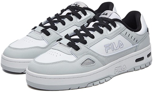 FILA 复古篮球鞋 白色/灰色 F12M131215FGW Lookbook FILA 复古篮球鞋 白色/灰色 F12M131215FGW