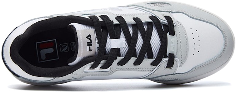 FILA 复古篮球鞋 白色/灰色 F12M131215FGW Shop FILA 复古篮球鞋 白色/灰色 F12M131215FGW