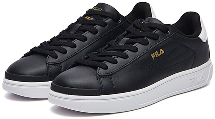 휠라 헤리티지 FHT 로우 블랙 스니커즈 F12M134342FBK Lookbook 휠라 헤리티지 FHT 로우 블랙 스니커즈 F12M134342FBK