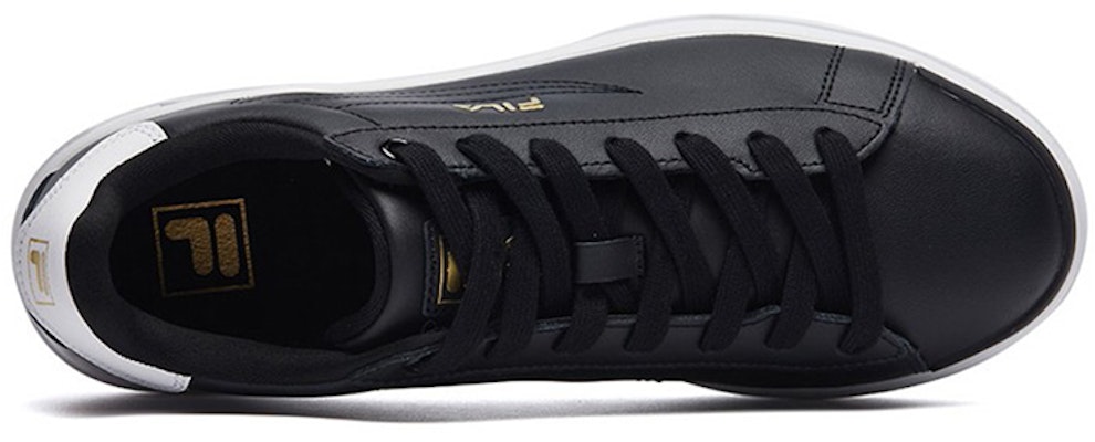 휠라 헤리티지 FHT 로우 블랙 스니커즈 F12M134342FBK Shop 휠라 헤리티지 FHT 로우 블랙 스니커즈 F12M134342FBK