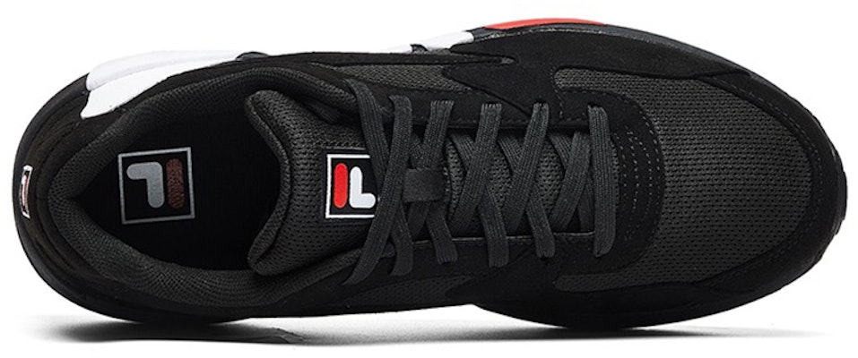 FILA Heritage 低帮鞋 '黑色' F12M011107FBK Lookbook FILA Heritage 低帮鞋 '黑色' F12M011107FBK