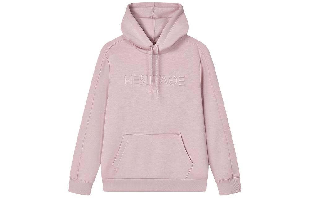 FILA Heritage Pullover Hoodie in Light Purple Pink F11M418213F-PK