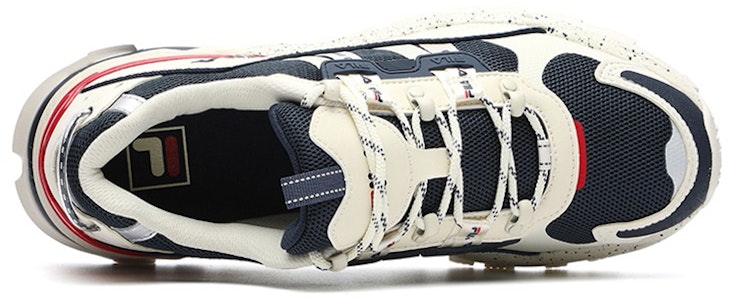 FILA ローカットスニーカー 白/青/赤 F12M134155FWD Shop FILA ローカットスニーカー 白/青/赤 F12M134155FWD