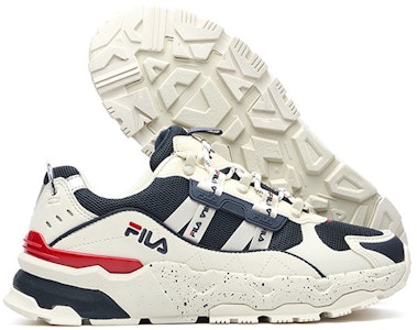 FILA ローカットスニーカー 白/青/赤 F12M134155FWD Details for FILA ローカットスニーカー 白/青/赤 F12M134155FWD