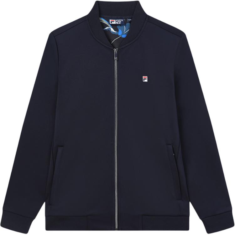 FILA HERITAGE Zip-Up Casual Jacket in Legendary Blue F51M438508A-NV