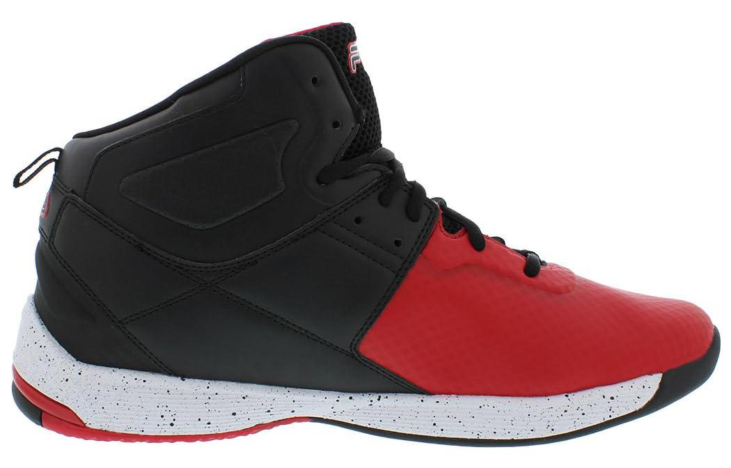 Order FILAハイカット 黒/赤 1BM00848005