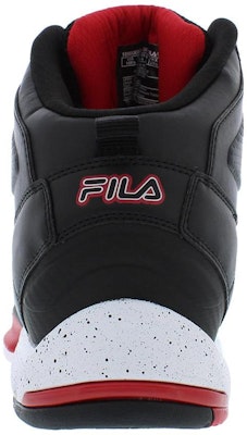 FILA High-Top 'Black Red' 1BM00848005 Lookbook FILA High-Top 'Black Red' 1BM00848005