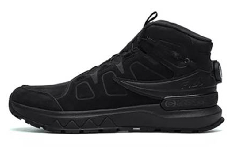 FILA High-Top Trail Running Shoe 'Black Cushioned Anti-Slip' A12M142210FBK