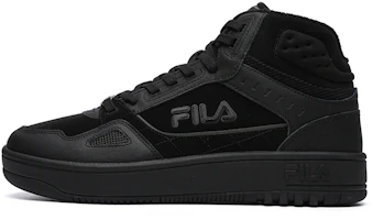 FILA High Top Retro Basketball Shoes Black F12M141216FBK FILA High Top Retro Basketball Shoes Black F12M141216FBK