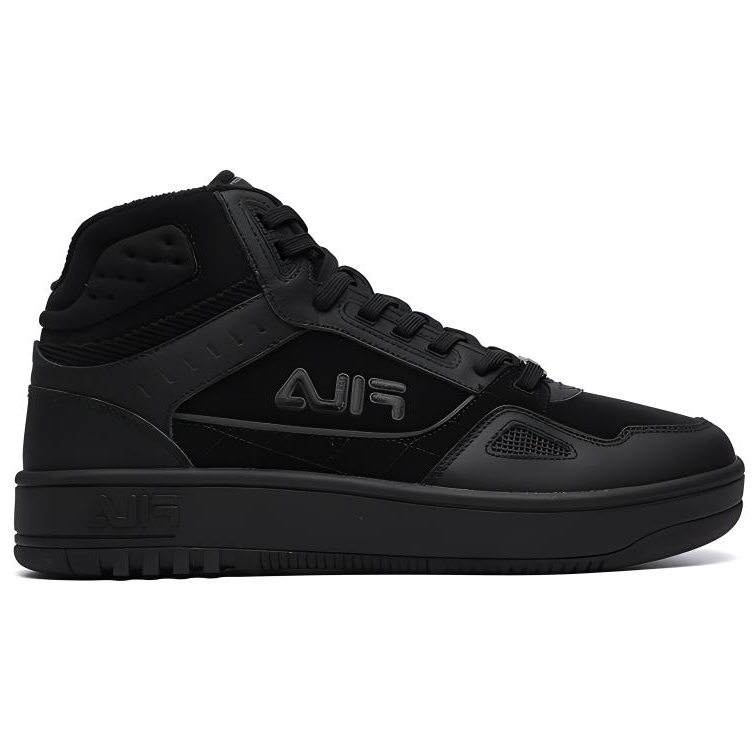 Order FILA Hoge Retro Basketballschoenen Zwart F12M141216FBK