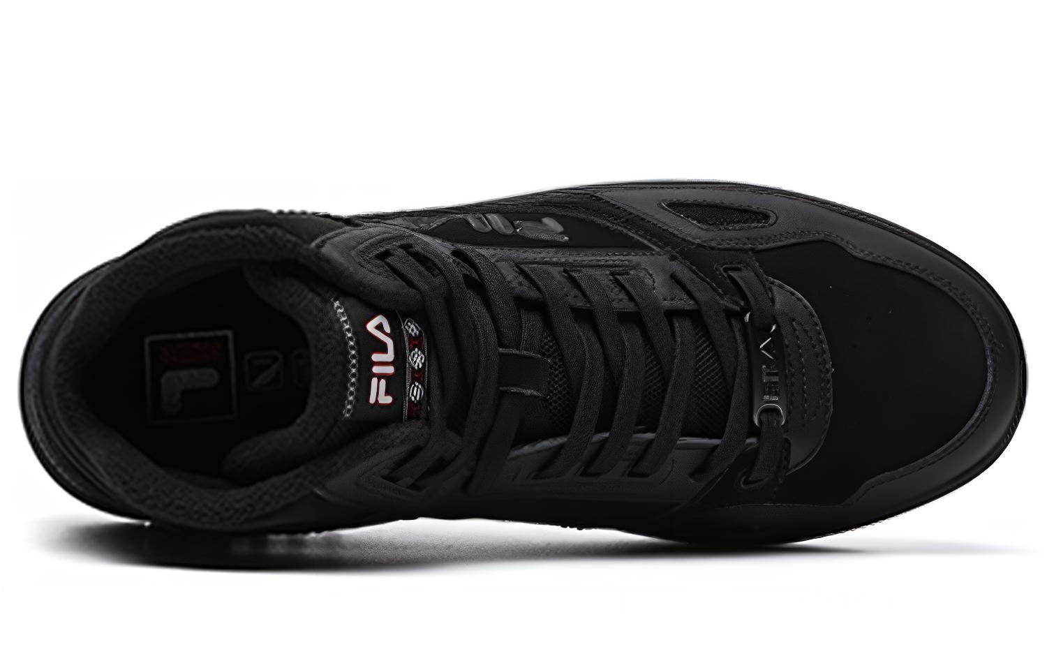 Lookbook FILA Hoge Retro Basketballschoenen Zwart F12M141216FBK
