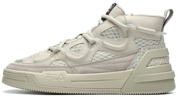 FILA High Top Retro Basketball Shoes Gray F12M141201FLF FILA High Top Retro Basketball Shoes Gray F12M141201FLF