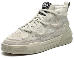 FILAハイカットレトロバスケシューズ(グレー) F12M141201FLF Order FILAハイカットレトロバスケシューズ(グレー) F12M141201FLF