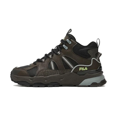 FILA High Top Retro Shoes 'Black Brown'