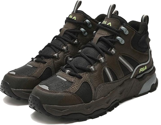 FILA High Top Retro Shoes 'Black Brown' F12M342125FBW Lookbook FILA High Top Retro Shoes 'Black Brown' F12M342125FBW